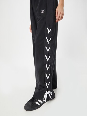 Wide leg Pantaloni 'Always Original Laced ' de la ADIDAS ORIGINALS pe negru
