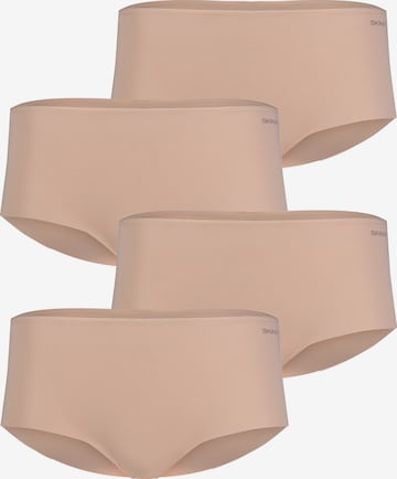 Skiny Boyshorts ' Modal Invisible ' in Beige: front