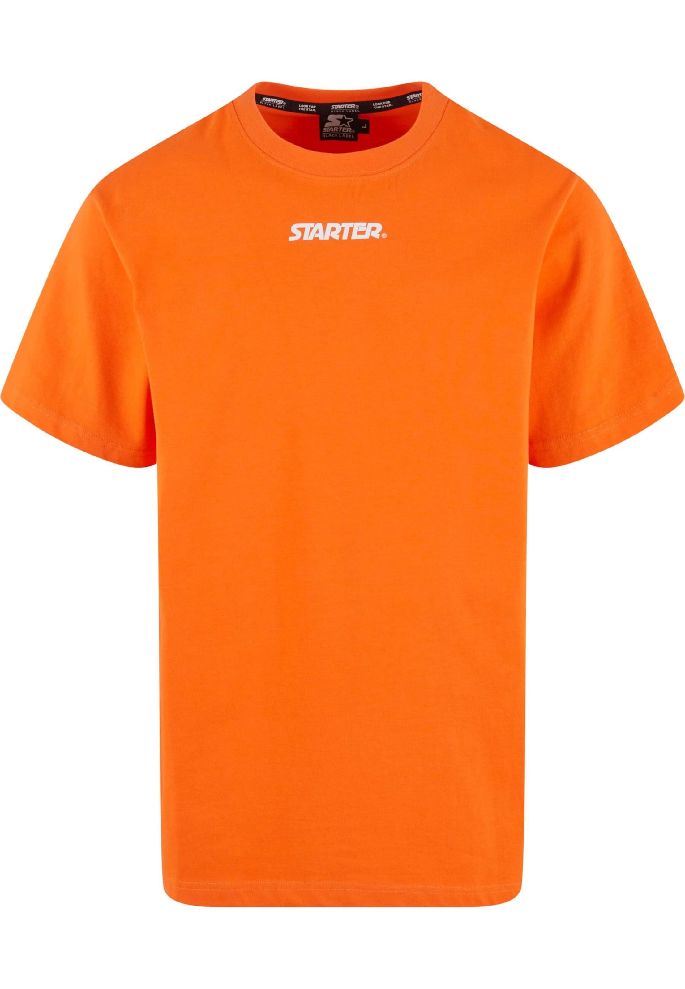 Starter Black Label Shirt 'Essential' in Orange: front