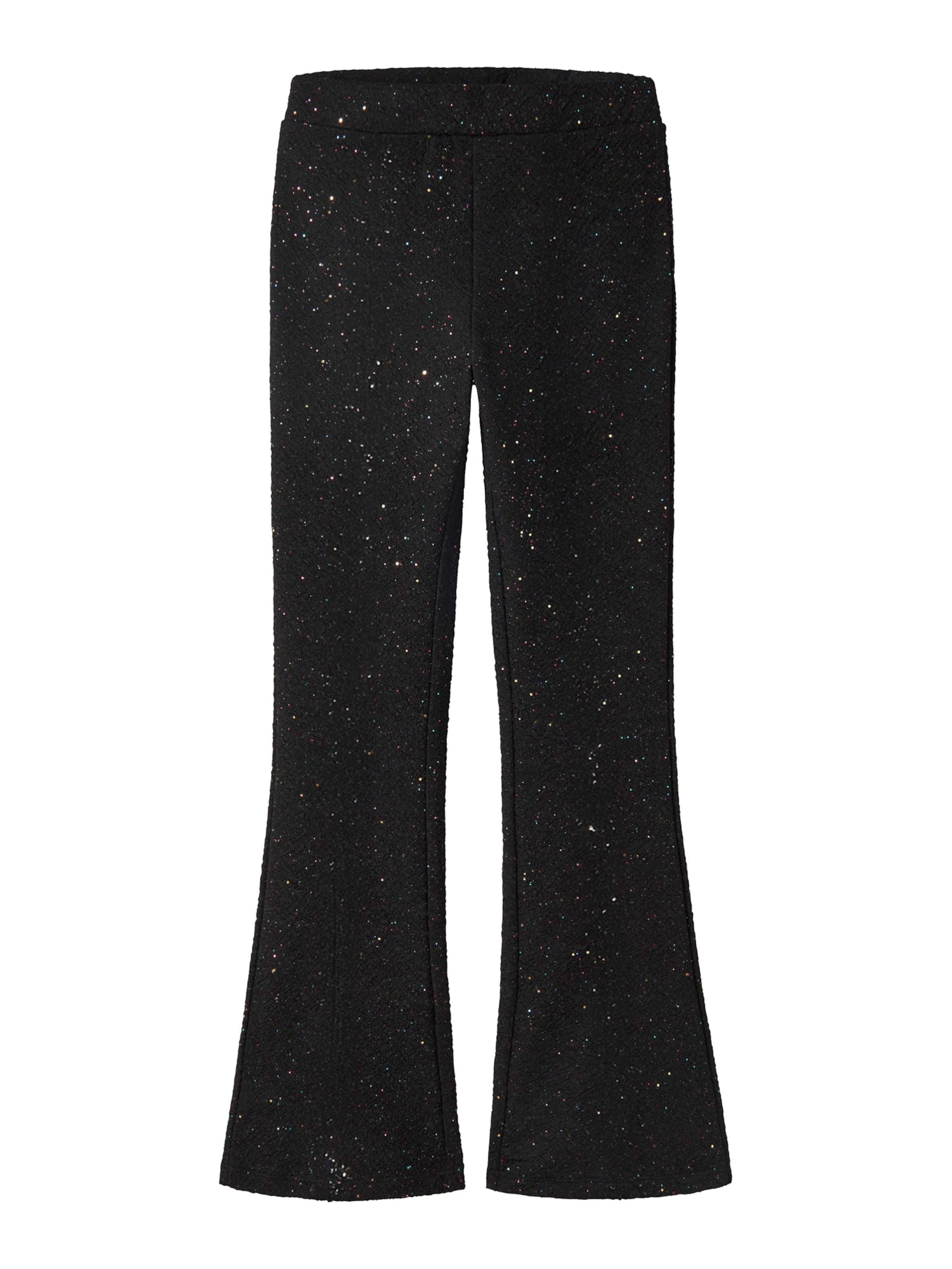 NAME IT Bootcut Παντελόνι 'NKFRETNA' σε μαύρο: μπροστά