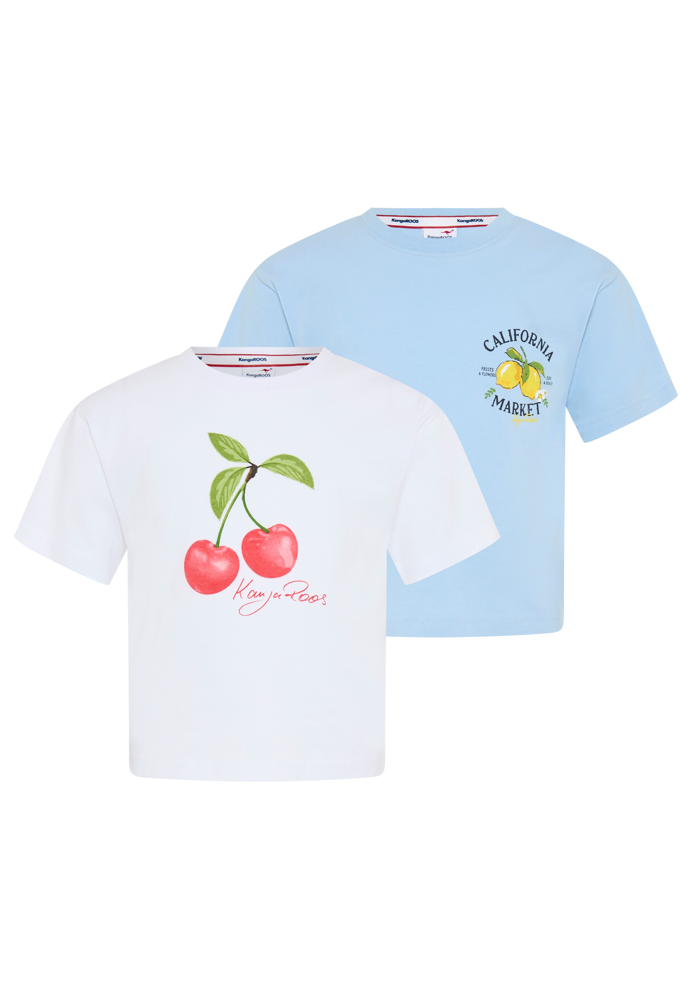 KangaROOS Shirt in Blue: front