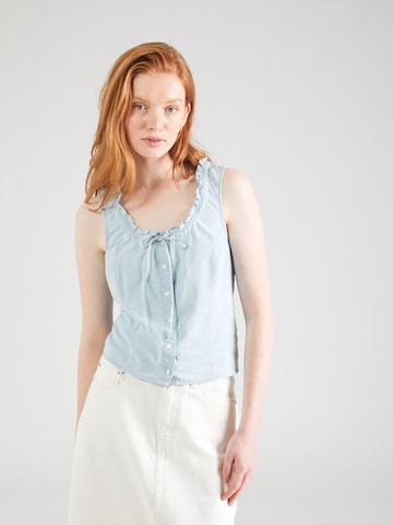 LEVI'S ® Top 'Shane' in Blauw: voorkant