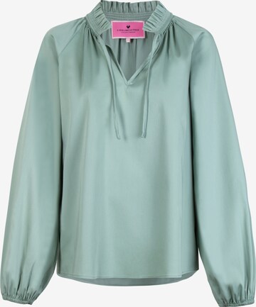 LIEBLINGSSTÜCK Blouse 'Enza' in Groen: voorkant