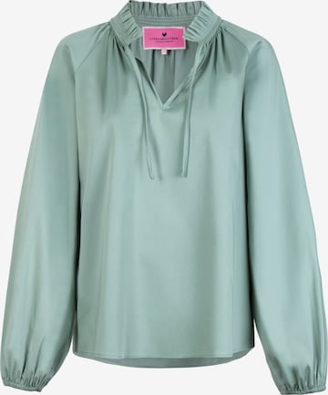 LIEBLINGSSTÜCK - Blusa 'Enza' em verde: frente