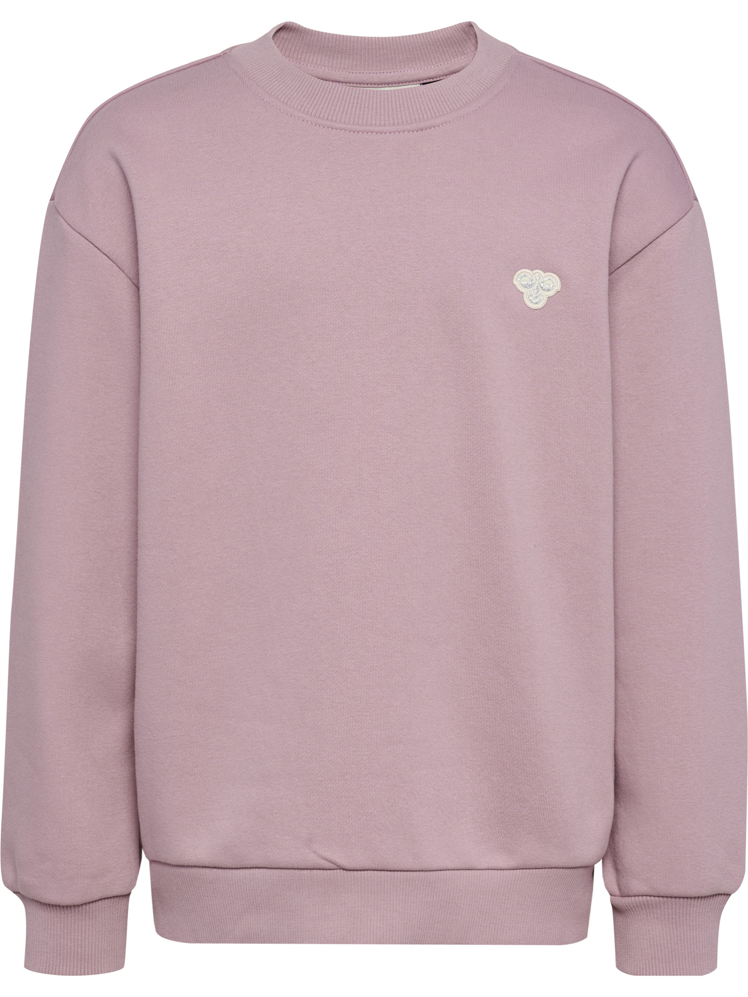 Sweat de sport Hummel en violet : devant