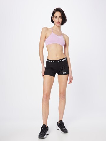 THE NORTH FACE Bustier Biustonosz sportowy w kolorze fioletowy