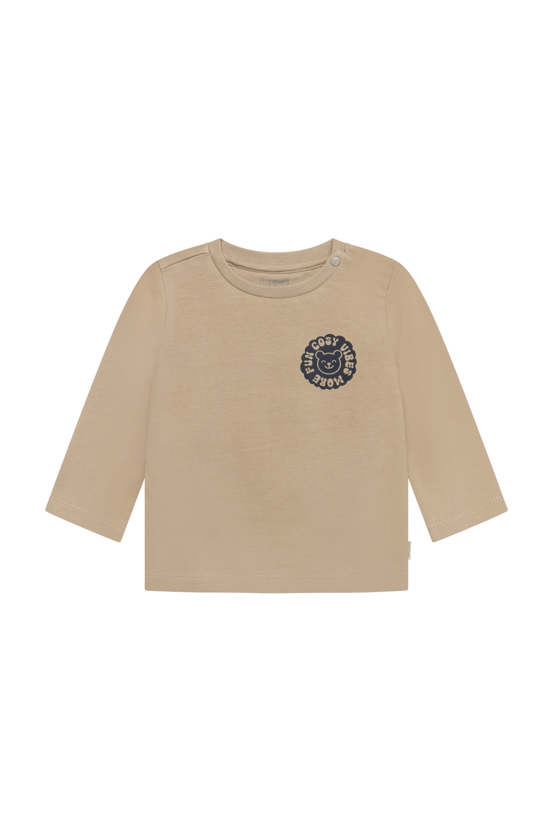 T-Shirt Noppies en beige : devant