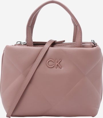 Borsa a mano di Calvin Klein in rosa: frontale