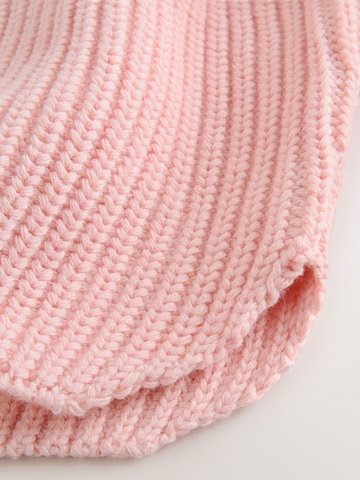 Next Neuletakki värissä vaaleanpunainen