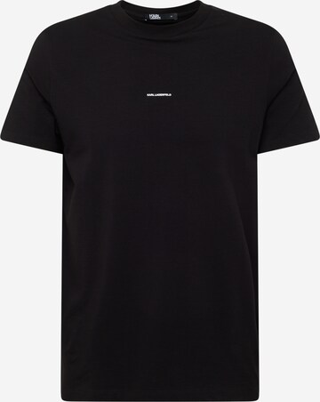 Karl Lagerfeld T-Shirt in Schwarz: predná strana