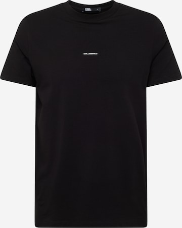 Karl Lagerfeld - Camiseta en negro: frente