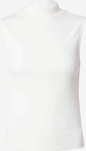 KnowledgeCotton Apparel Top in White: front