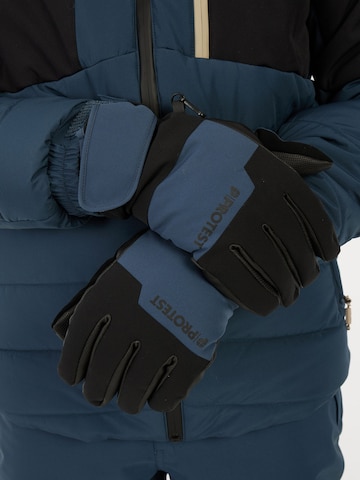 PROTEST Sports gloves 'PRTRAZOR' in Blue