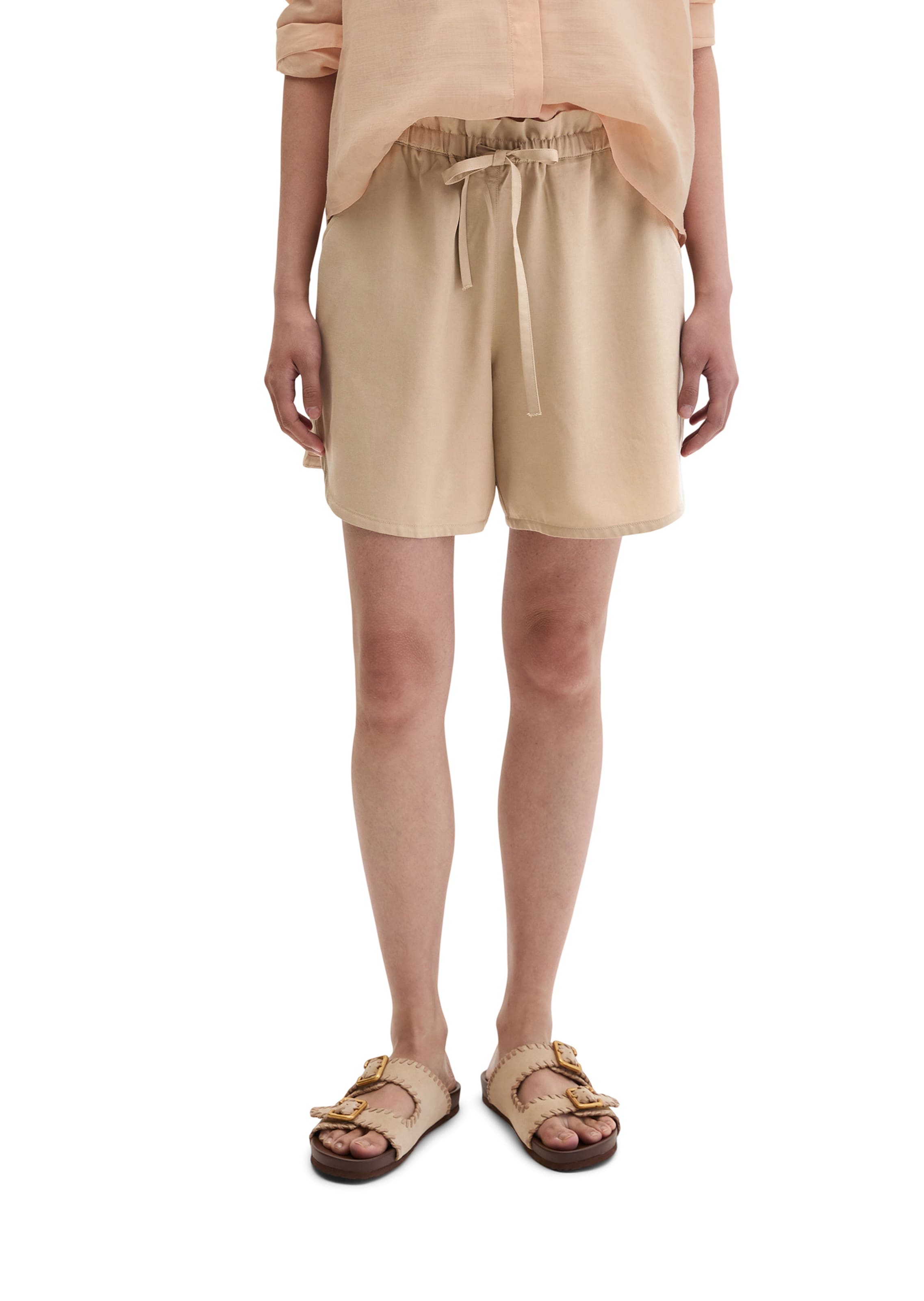 Marc O'Polo Loosefit Hose in Beige