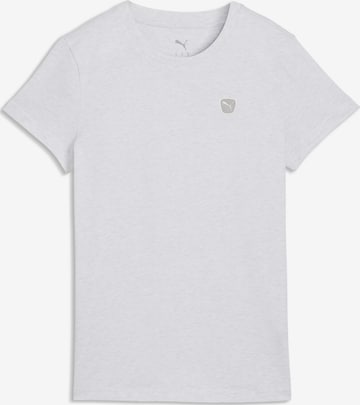T-shirt 'Essentials Elevated' PUMA en blanc : devant