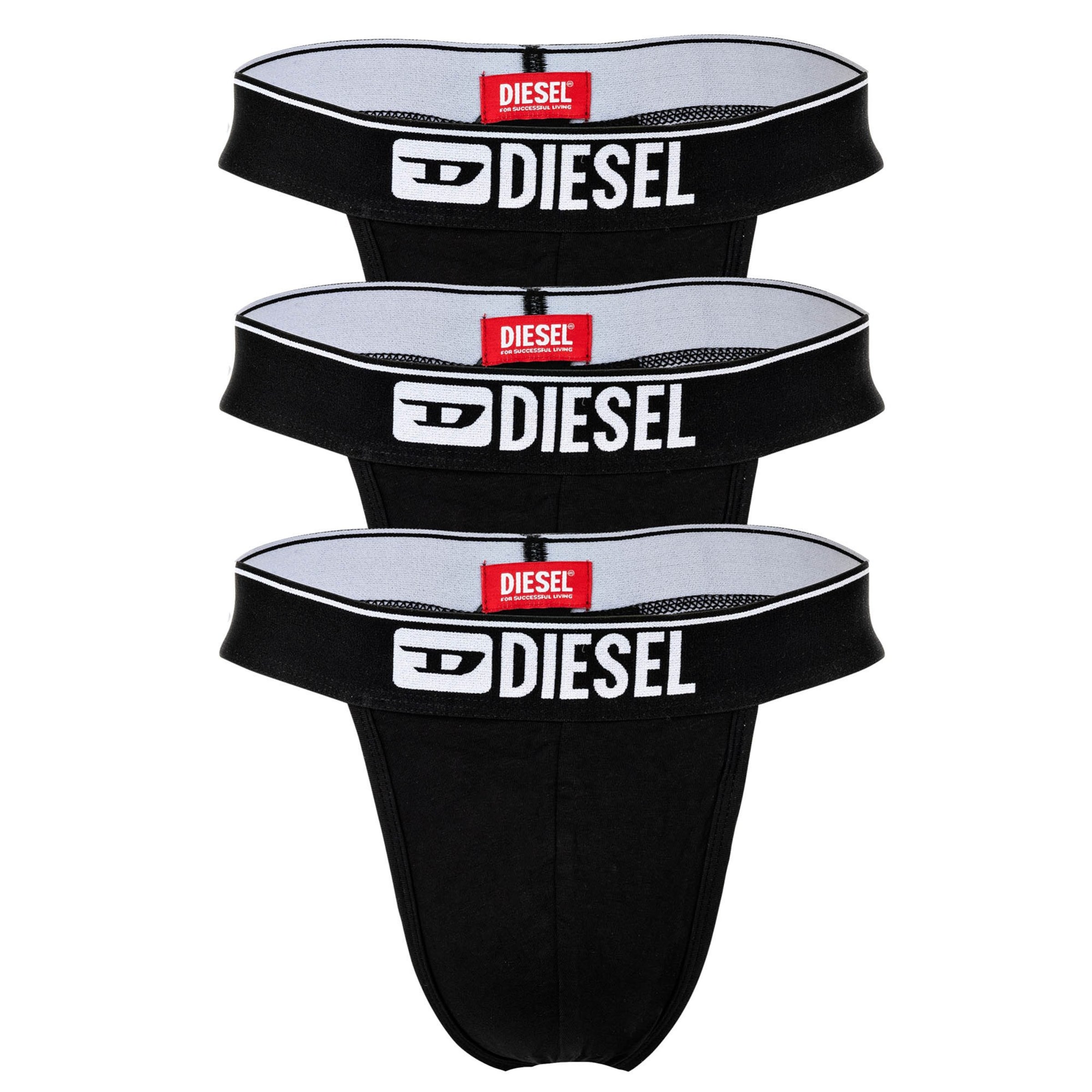 DIESEL Slip in Zwart: voorkant