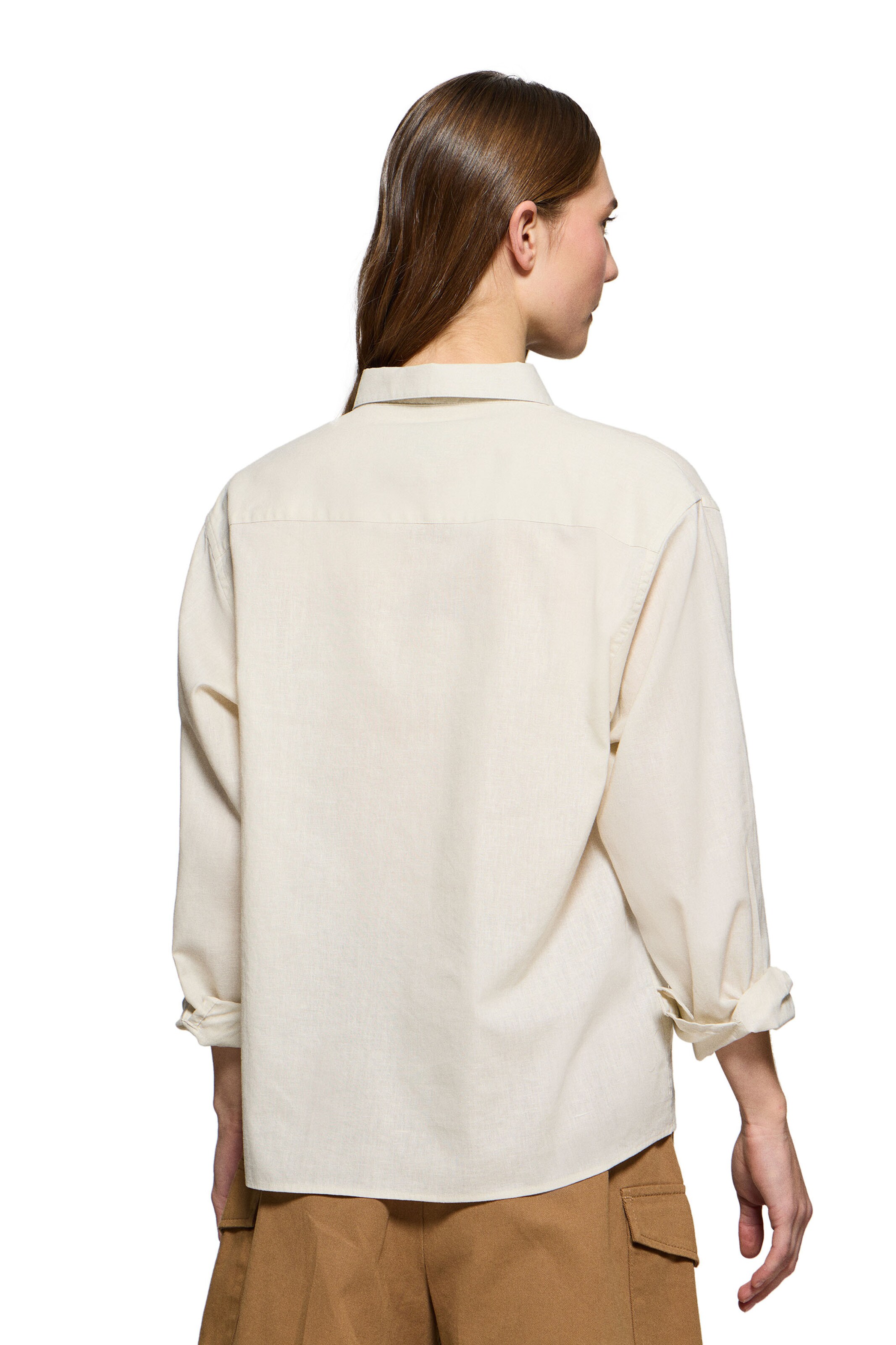 Polo Club Bluse in Beige