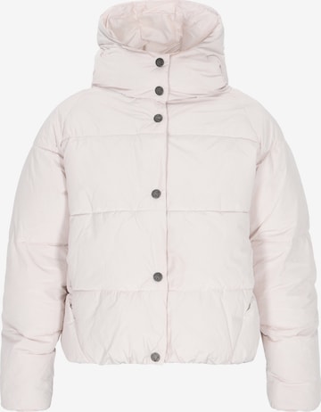 DreiMaster Maritim Winterjas in Wit: voorkant