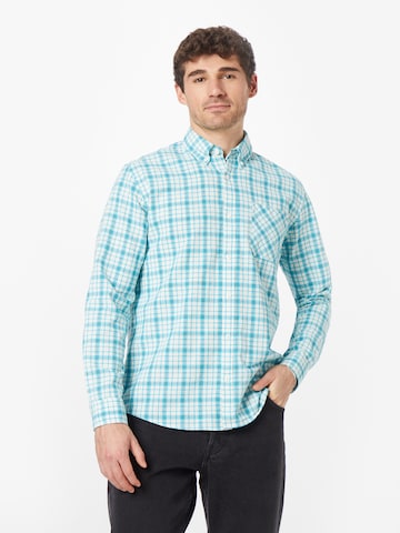 ESPRIT Regular fit Overhemd 'Sus' in Blauw: voorkant