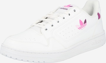 Baskets basses 'Ny 90' ADIDAS ORIGINALS en blanc : devant