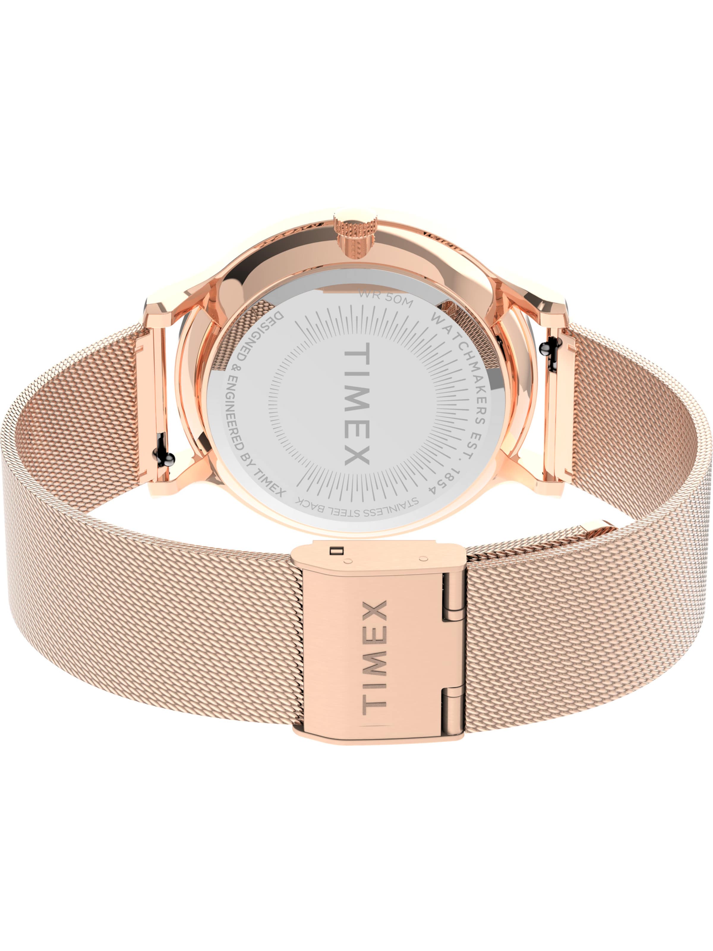 TIMEX Analog watch 'Transcend City' in Gold