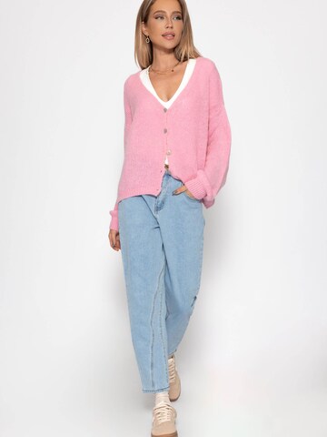 SASSYCLASSY Oversizestrickjacke‌‌‌‌ in Pink