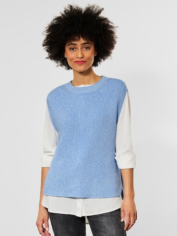 Pull-over STREET ONE en bleu : devant