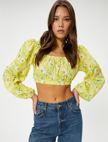 Koton Bluse in Gelb