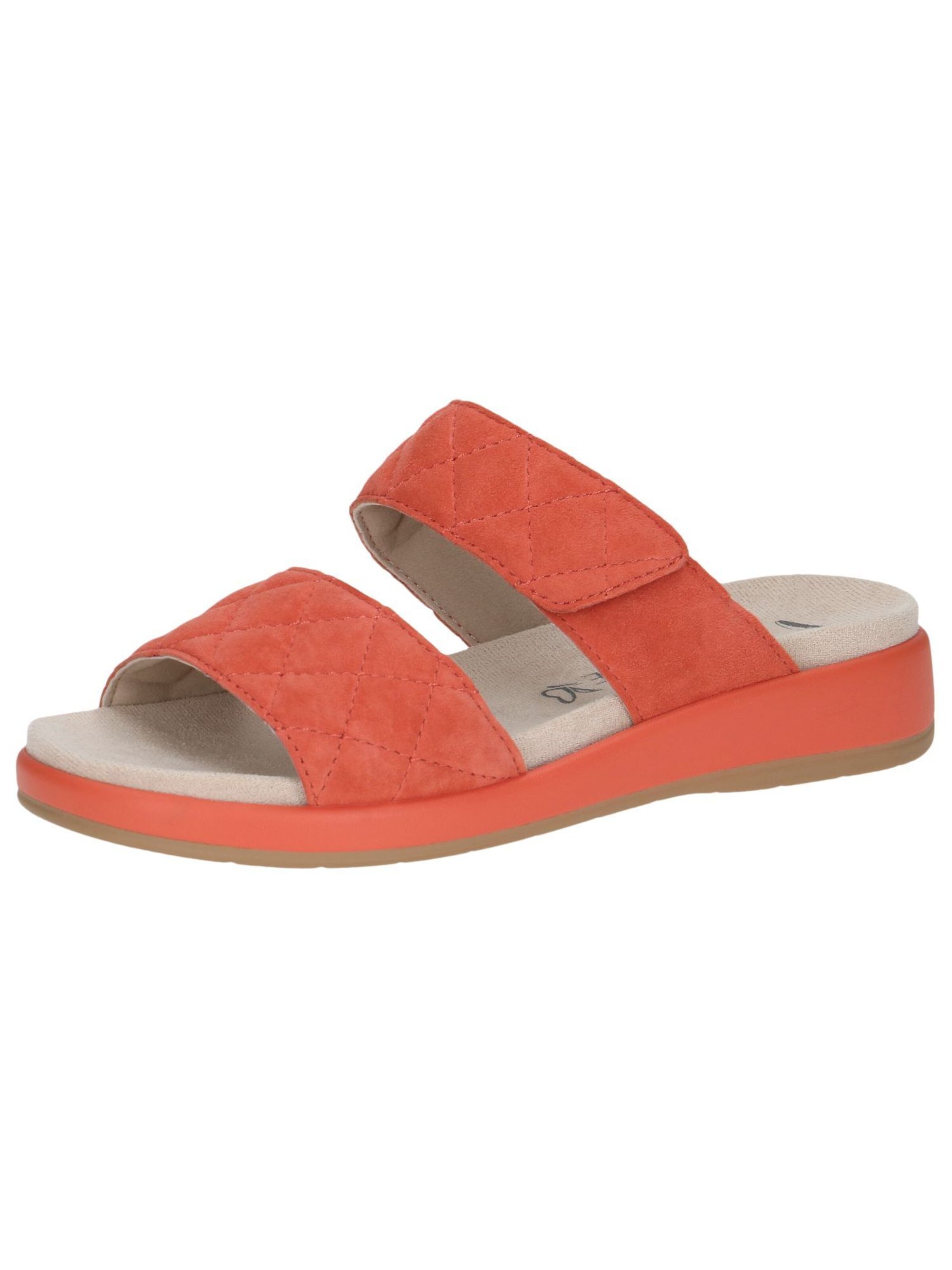 CAPRICE Pantolette in Orange: Vorderseite
