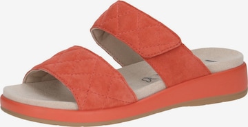 CAPRICE Pantolette in Orange: Vorderseite