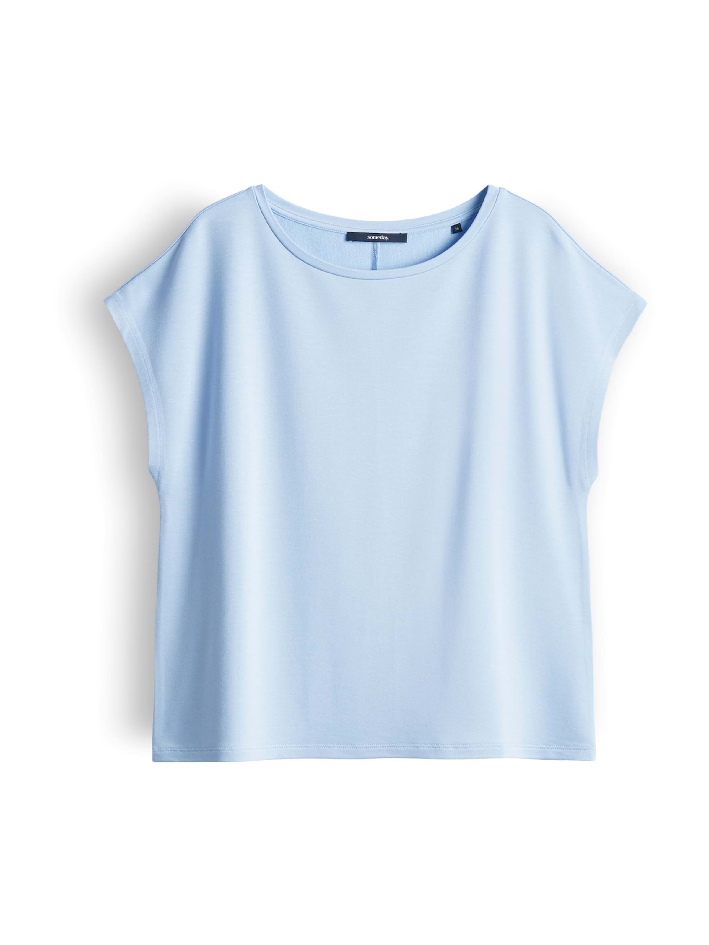 T-shirt 'Kamie' Someday en bleu : devant