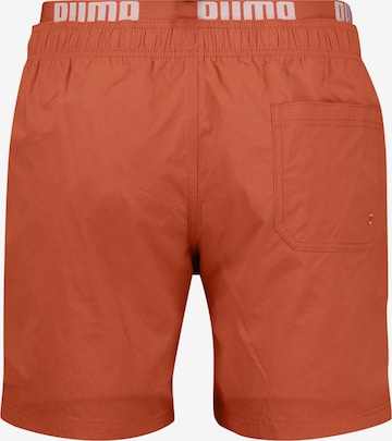 PUMA Regular Board Shorts in Orange