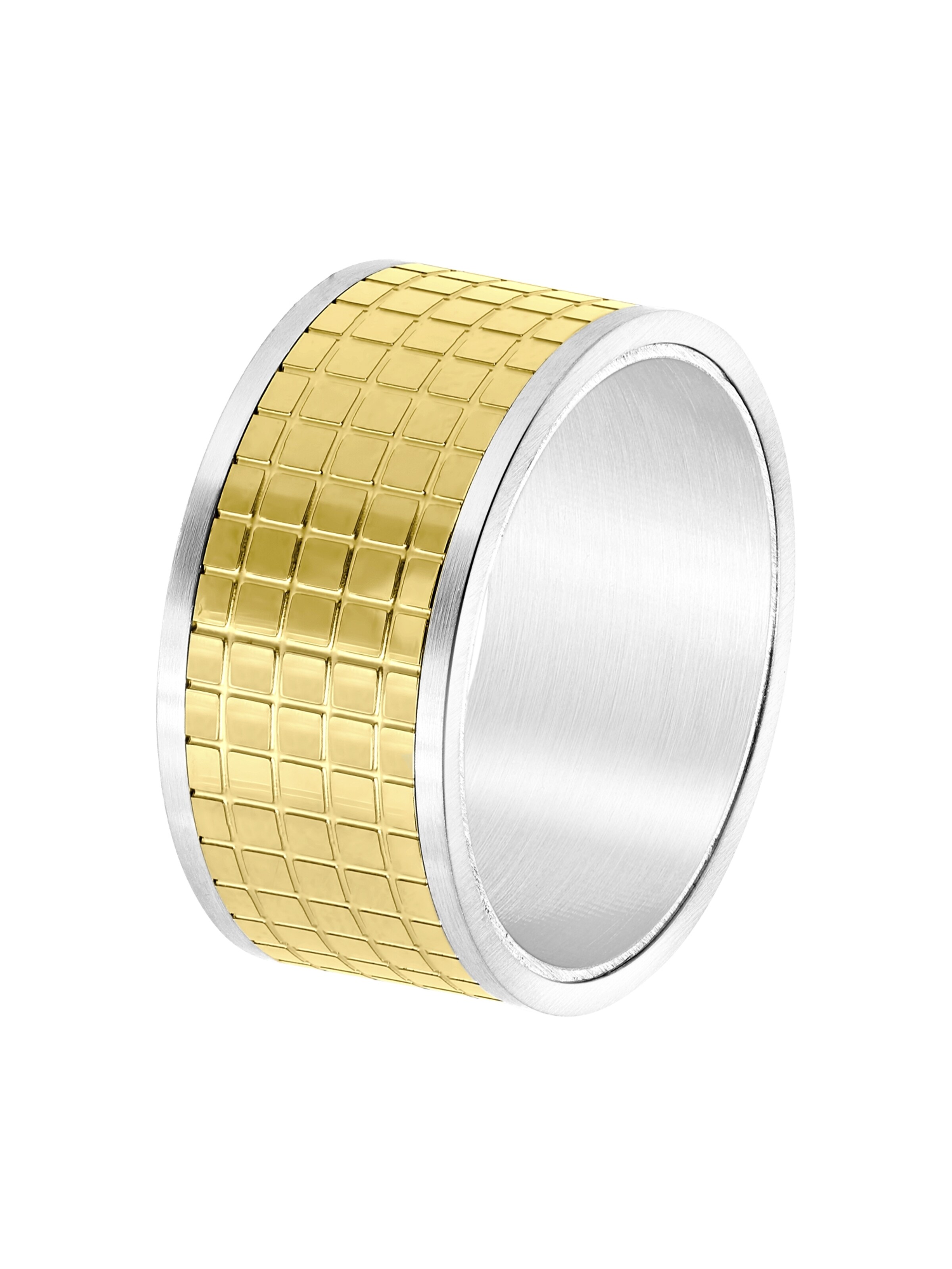 Lucardi Ring in Gold: Vorderseite