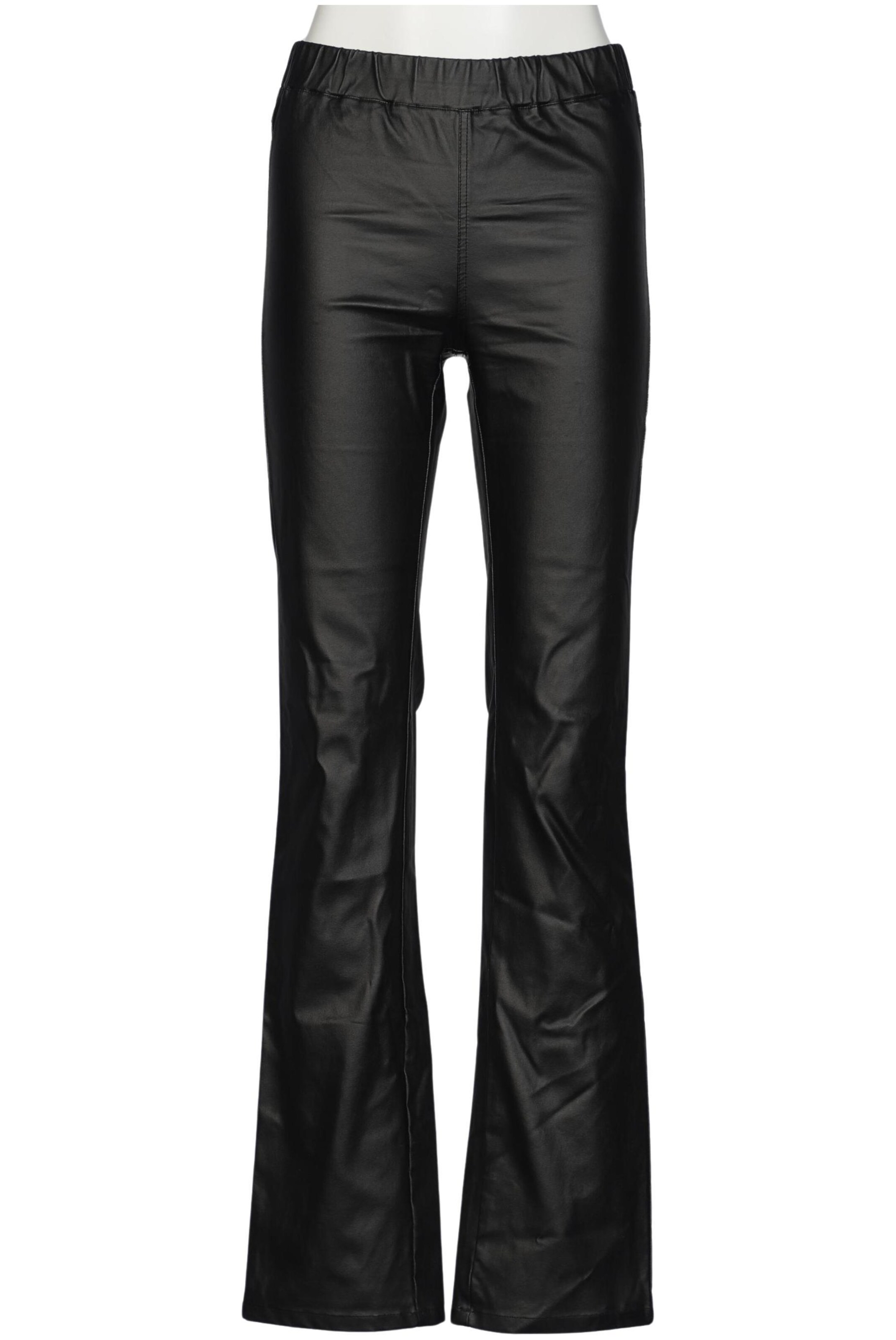 Kaffe Stoffhose M in Schwarz: Vorderseite