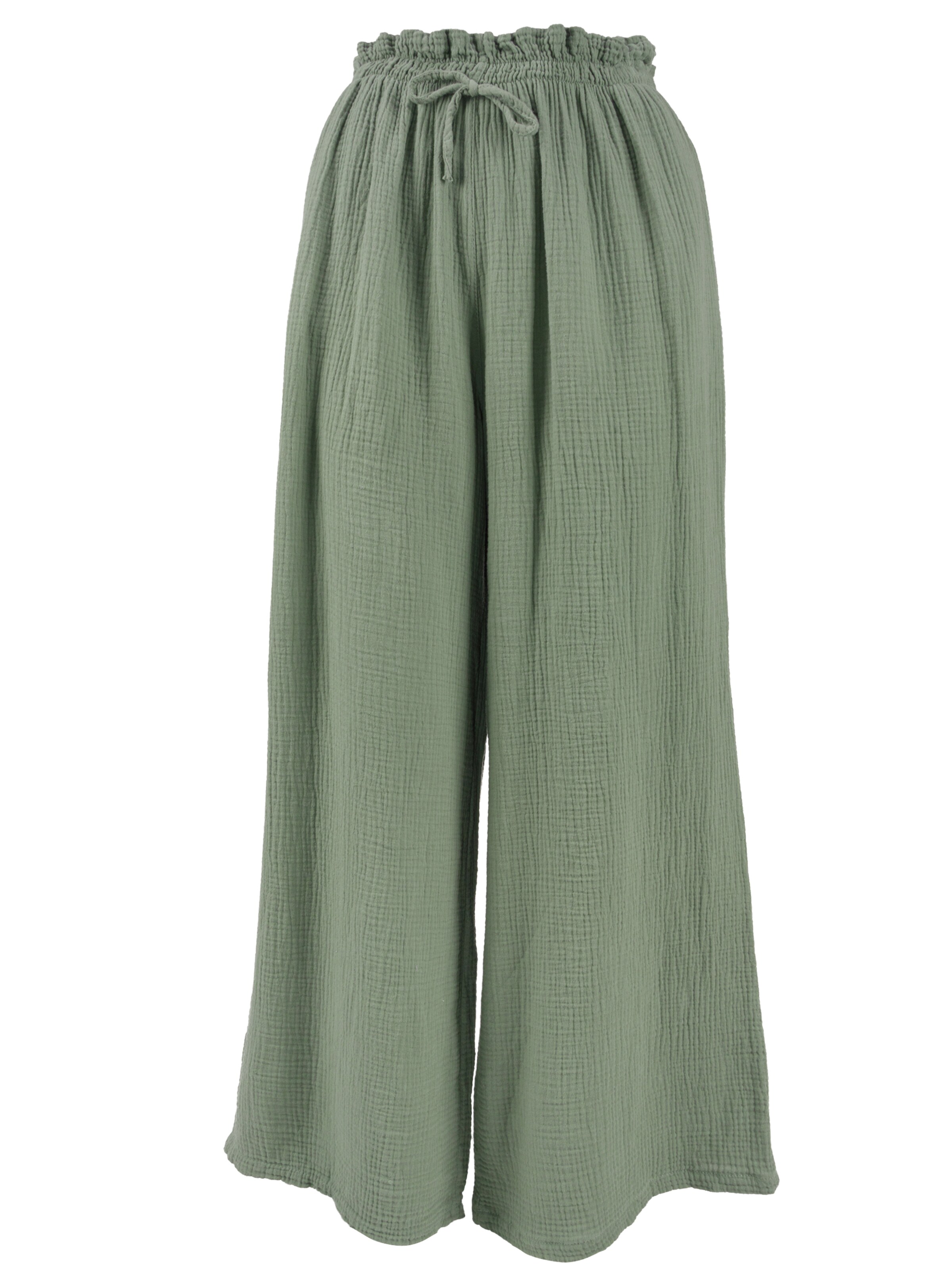 Pantalon 'Liska' Seasons of April en vert : devant
