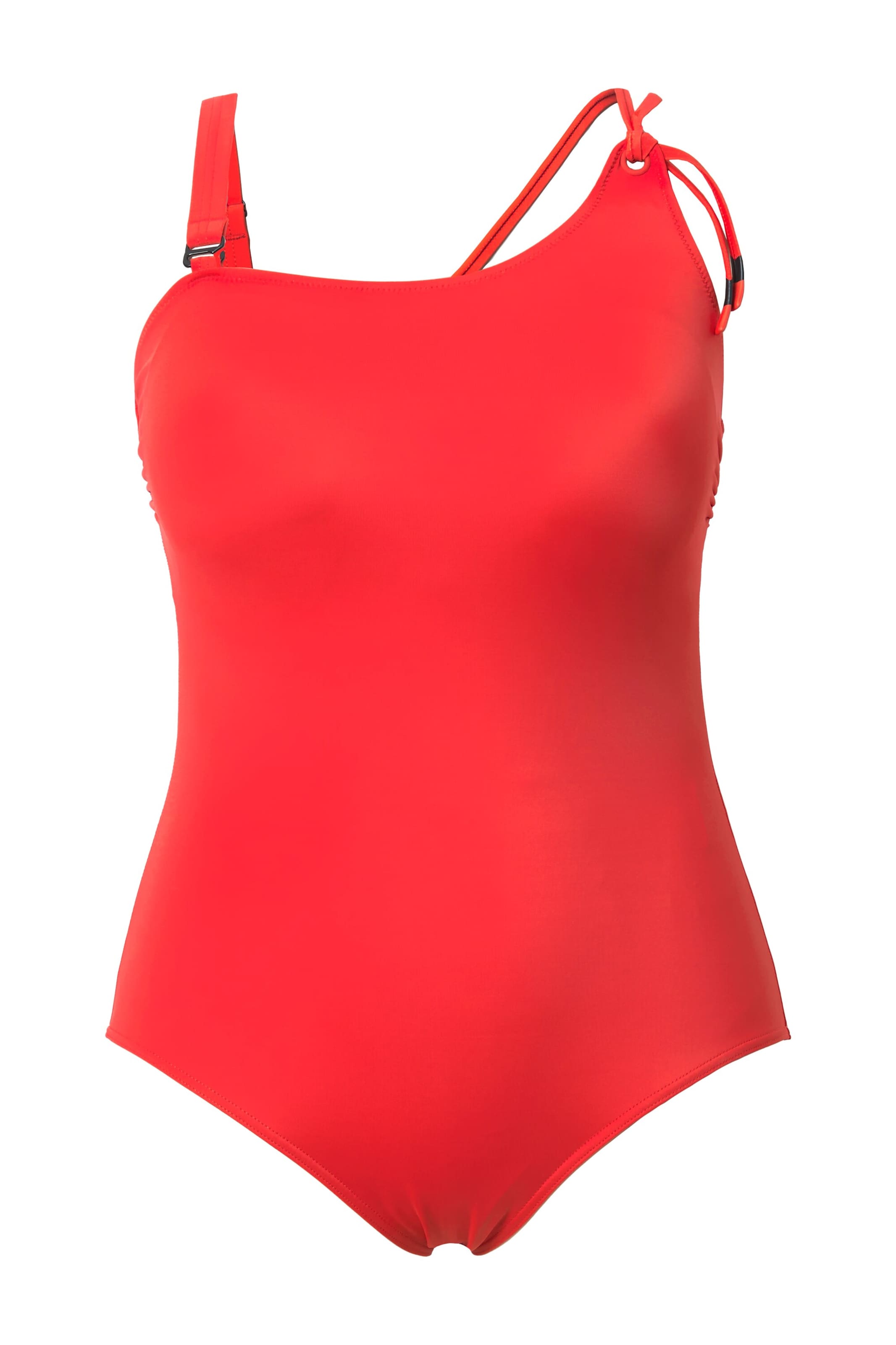 Ulla Popken Badeanzug in Rot: Vorderseite