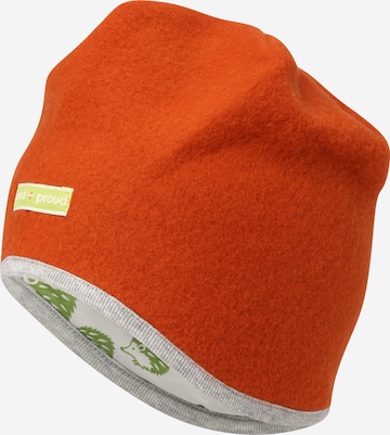 loud + proud Beanie in Red: front