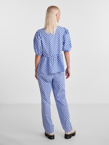 PIECES Blouse 'JOLLY' in Blauw