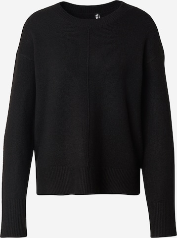 Pullover di PIECES in nero: frontale