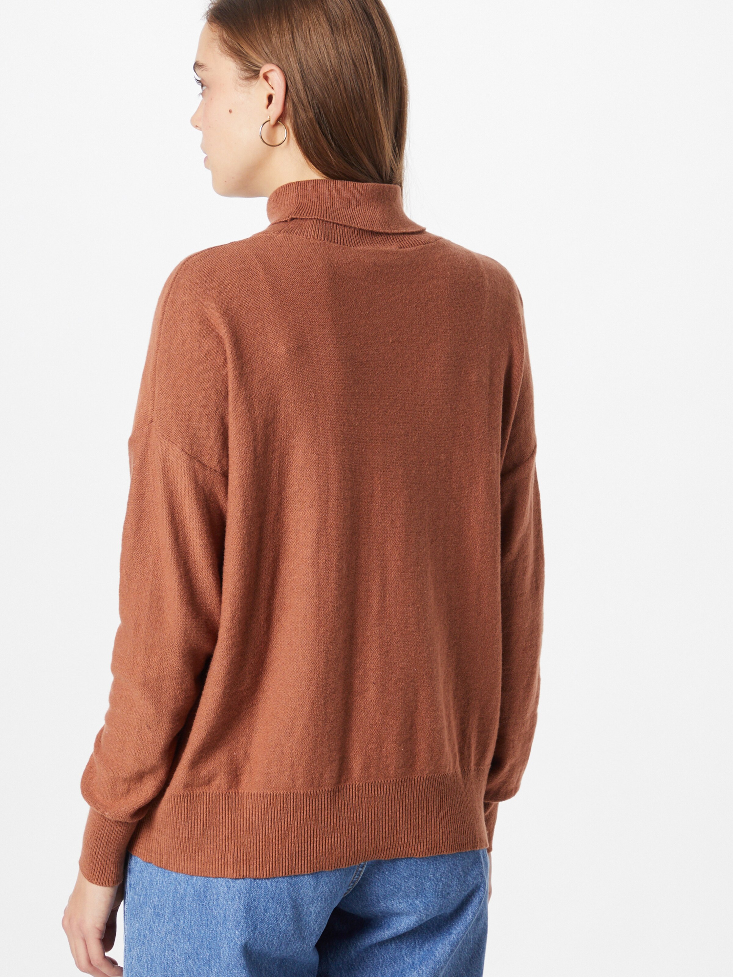 Frauen Pullover & Strick Noa Noa Pullover in Rostbraun - GV07045 Frauen Pullover & Strick Noa Noa Pullover in Rostbraun - GV07045