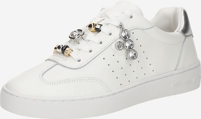 MICHAEL Michael Kors Niske tenisice 'Scotty' u srebro / bijela, Pregled proizvoda