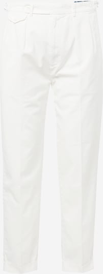 Pantaloni cu cute Polo Ralph Lauren pe alb, Vizualizare produs