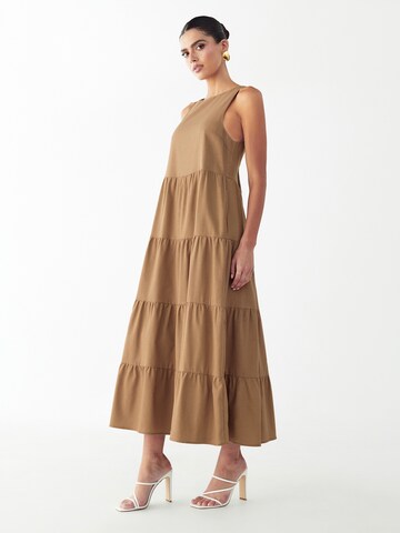 St MRLO Šaty 'Byron' – hnědá