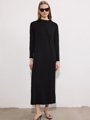 Robe 'Basic Viscose Dress' Touché Privé en noir