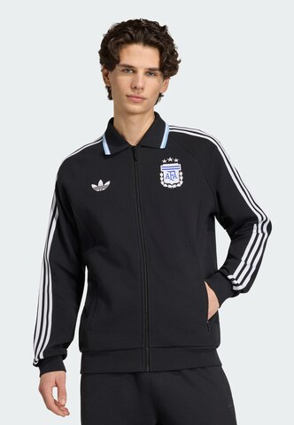 Veste de survêtement 'Argentina Away Anthem' ADIDAS PERFORMANCE en noir : devant