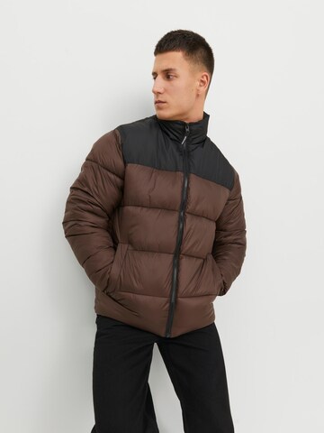 JACK & JONES Jacke 'TOBY' in Braun