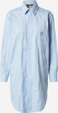Lauren Ralph Lauren Noční košilka – modrá: přední strana