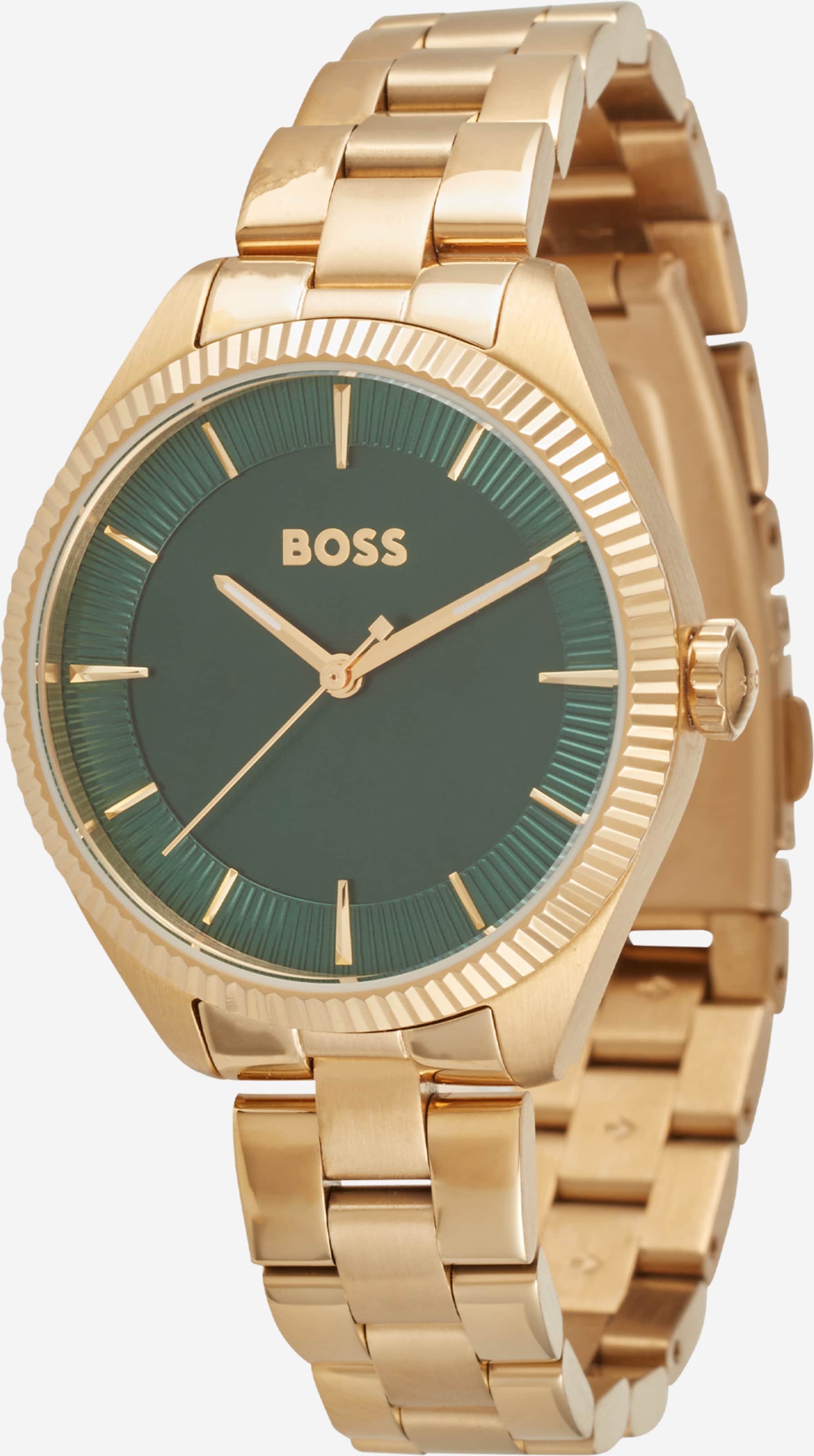 Green Dial Uhr Boss Gold Hugo Boss Allure Chronograph Green Dial