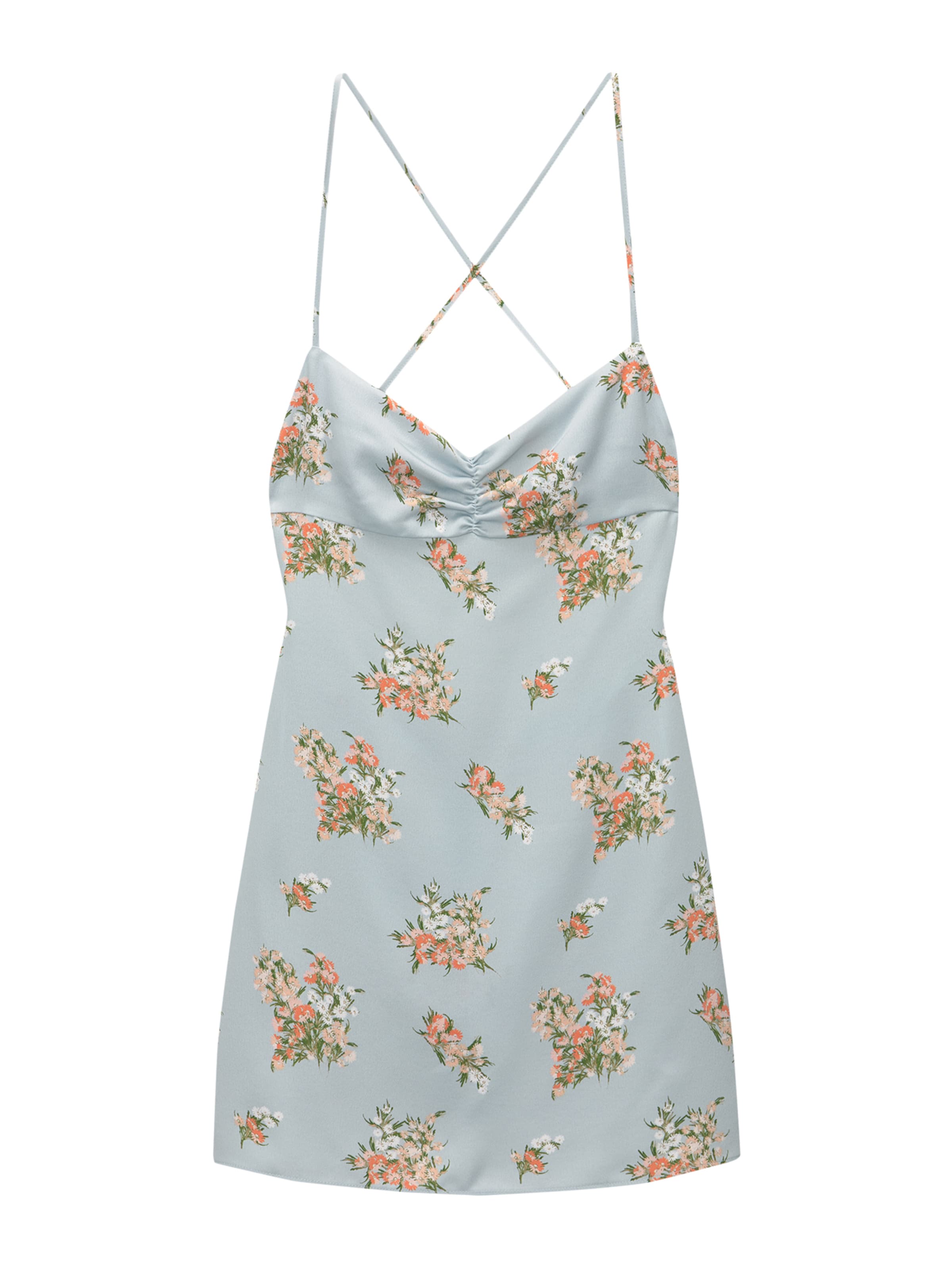 Pull&Bear Sommerkjole i blå: forside