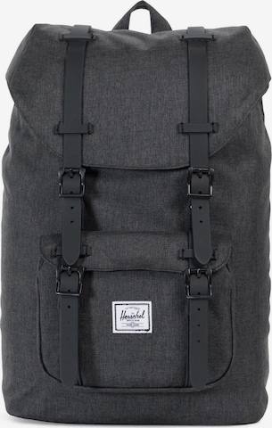 Herschel - Mochila 'Little America' en gris: frente